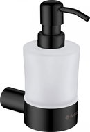 DEANTE Round soap dispenser, black, wall mounted ADR_N421 - Soap Dispenser