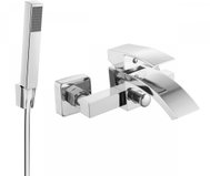 MEXEN Libra R77 bath mixer with accessories, chrome (74513R77-00) - Tap