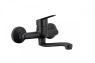 KFA SPARC basin mixer, wall-mounted, black (5410-810-81) - Tap