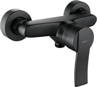 Kuchinox MADERA Wall-mounted shower mixer without accessories, black (BQM_740D) - Tap