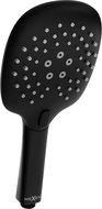 MEXEN R-22 3-function hand shower, black - Shower Head