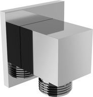 MEXEN Shower outlet Cube square, chrome - Wall Outlet