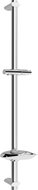MEXEN DB Sliding shower holder with soap dish 75 cm, chrome - Shower Pole