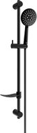 MEXEN DF67 sliding shower set, black - Shower Set