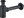 Sink trap, black