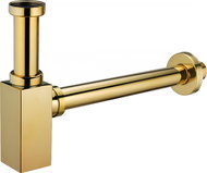 MEXEN Washbasin trap square, gold - Siphon
