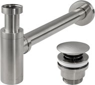 Sifón REA Sifón click-clack BRUSH NICKLE INOX - Sifon