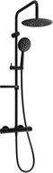 MEXEN KX67 shower column with thermostatic mixer, black (771506791-70) - Shower Set