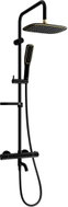 MEXEN KX49 bath column with thermostatic mixer, black/gold (779004991-75) - Shower Set