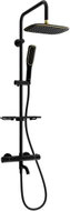 MEXEN KT49 bath column with thermostatic mixer, black/gold (779004993-75) - Shower Set
