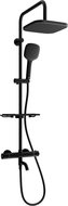 MEXEN KT33 bath column with thermostatic mixer, black (779003393-70) - Shower Set