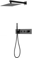 MEXEN Azul concealed shower set, black (7629-03-70) - Shower Set