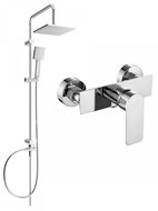 MEXEN Tord shower column including Alexa shower mixer, chrome ( 71240200-00 ) - Shower Set