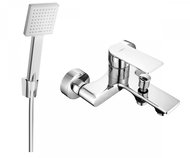 Mexen R45 Royo Bathtub mixer with shower set, chrome (7223R45-00) - Tap
