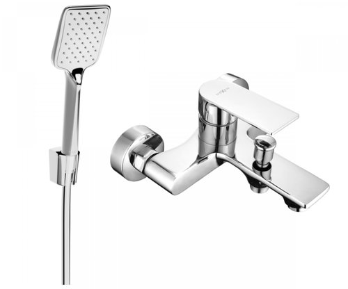 Mexen R62 Royo Bathroom mixer with shower set, chrome (7223R62-00) - Tap - Main image