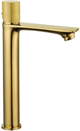 Mexen Royo One basin mixer, tall, gold (72211-50) - Tap - Main image