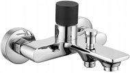 Mexen Royo One bath mixer, chrome/black (72231-07) - Tap