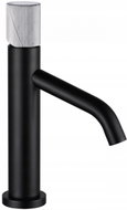 Mexen Rumba One basin mixer, black / chrome (73501-77) - Tap