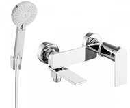 Mexen Zero Set bath mixer with accessories R40, chrome (7113R40-00) - Tap