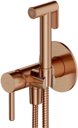 OMNIRES Y pedestal bidet mixer, old copper /CPB/ (SYSYBI2CPB) - Tap - Main image