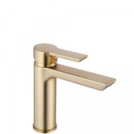 REA Argus Basin mixer, brushed gold (REA-B6410) - Tap