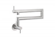 KFA Duero Faucet for filling pots, wall-mounted sink with hinge, stainless steel (6623-030-22) - Tap