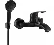 MEXEN Fabia R05 SET bath mixer with shower, black (74653R05-70) - Tap
