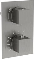 MEXEN Cube termostatická baterie sprcha/vana 2-output grafit (77502-66) - Tap