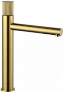 Mexen Elba One basin mixer, tall, gold (74111-50) - Tap