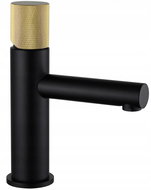 Mexen Elba One basin mixer, black/gold (74101-75) - Tap