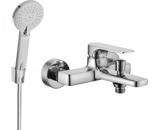 Mexen Lynx R40 Bathroom mixer with accessories, chrome (74593R40-00) - Tap - Main image