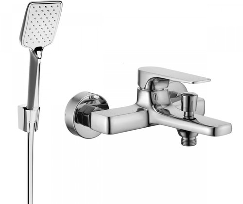 Mexen Lynx R62 Bathroom mixer with accessories, chrome (74593R62-00) - Tap - Main image