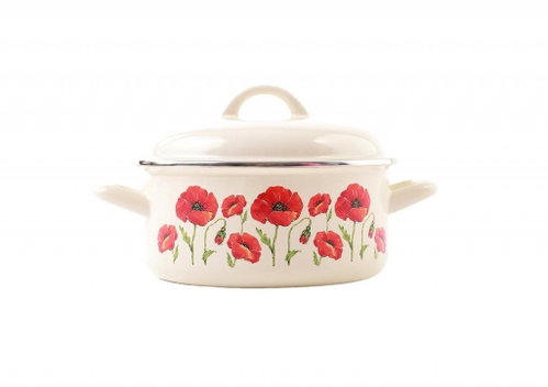 Metalac poppy seeds, casserole with lid 20 cm, 2,75 l - Casserole Pot - Main image