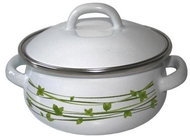 Metalac grass, shallow casserole Elegant with lid 10 cm, 0,5 l - Casserole Pot
