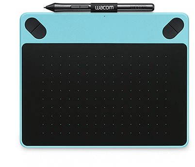 Wacom Intuos Art Pen & Touch M (Blue) - Graphics Tablet - Main image