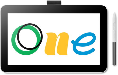 Wacom One 12 pen display - Graphics Tablet - Main image