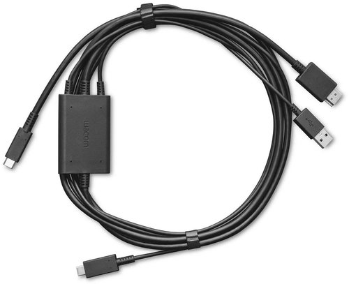 Wacom One 3in1 Cable - Data Cable - Main image