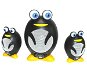 REPRO The Frog Family - Pinguin Speaker - černo-žluté (black-yellow), 2 satelity + subwoofer - Speaker