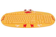 Klávesnice The Frog Family - Duck Keyboard ENG - oranžová (orange), PS/2 + USB - Keyboard