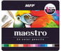 MFP PAPER Maestro kovová krabička 24 barev - Pastelky
