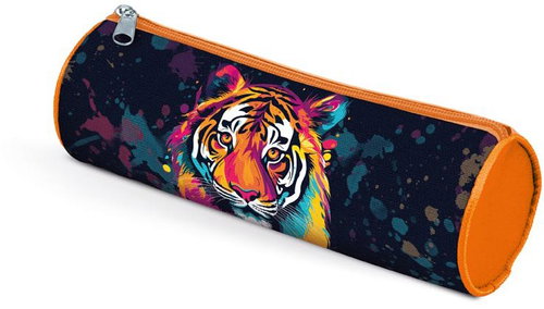 MFP etui cylindrical, Tiger - School Case - Main image