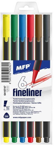 MFP FL 0.7 mm, 6 colours - Markers - Main image