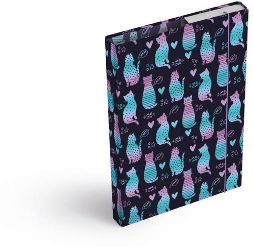 MFP box A5 Cats - School Folder - Main image