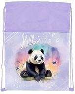 MFP PAPER Sáček na přezůvky Panda, 30 × 39 cm - Hátitáska