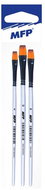 MFP synthetic flat size 8, 10, 12 - set of 3 - Brush