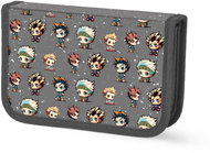 MFP single tier unfitted, 2 flaps, Anime mascots - Pencil Case