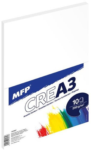 MFP drawing board A3 10 sheets, 250 g/m2, white - Paper - Main image