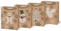 Gift Bag MFP Christmas set M LUX KRAFT mix V7 (190 × 250 × 90 mm) - pack of 4 - Dárková taška
