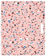 MFP složka na výkresy A4 terrazzo růžová - Document Folder