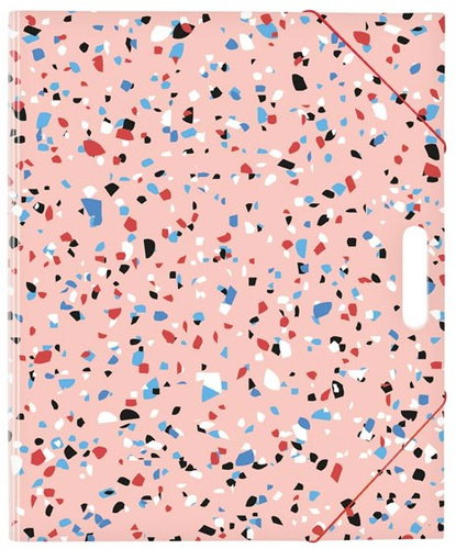 MFP složka na výkresy A4 terrazzo růžová - Document Folder - Main image